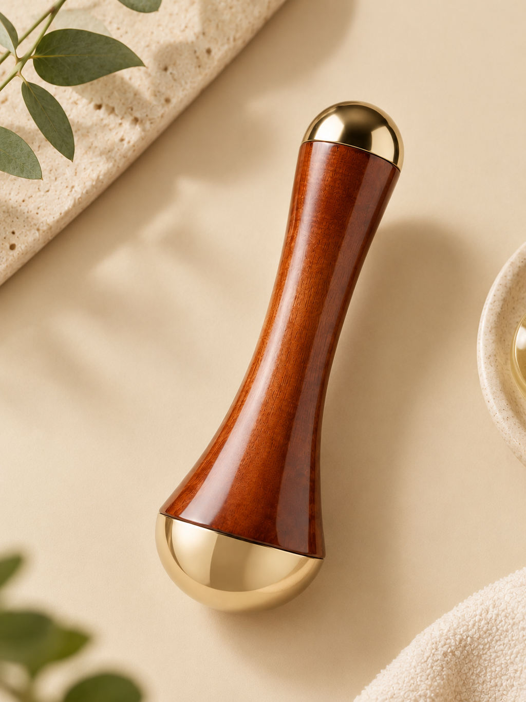Relax Wooden Facial Massager