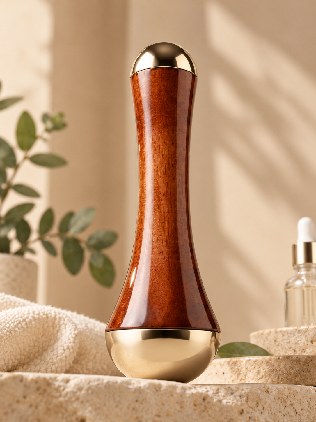 Relax Wooden Facial Massager